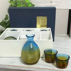 【Noritake】ノリタケ 深凉 とっくり＆おちょこ７点 セット