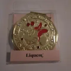 再値下げしました。ディズニーストア　Liquem ミニーマウス ゴールドミラー