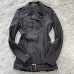 5351 Pour Les Femmes✨ラムレザー　ダブルライダース　ベルト