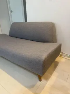 【値下げ歓迎】【特注生地】【美品】IDEE ソファ グレー　2人掛け　3人掛け 値下げ歓迎】【特注生地】【美品】IDEE ソファ グレー 2人掛け 3