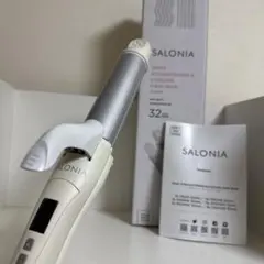 SALONIA 2WAYカール・ストレート ヘアアイロン32mm