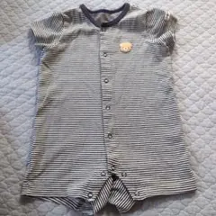 ミ*ト様 ミキハウス　ボーダー 半袖ロンパース 70cm 日本製