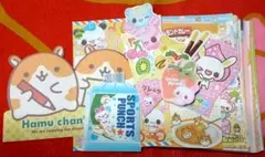 ①【平成レトロ】可愛い柄がいっぱい♡メモ帳♡バラメモおすそ分け 　大量150枚