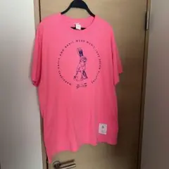 清春　MARDIGRAS Tシャツ ショッキングピンク　サイズXLのサムネイル