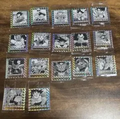 ドラゴンボール40周年記念 オリジナルイラストレーション シール17枚セット