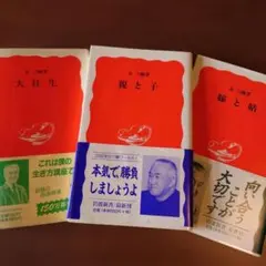《永六輔》「大往生」「親と子「嫁と姑」岩波新書【3冊セット】【美品】