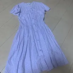 グローバルワーク 半袖花柄ワンピースのサムネイル
