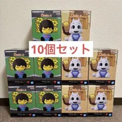 UNDERTALE あみこっと ニンゲン トリエル フィギュア 10個 - メルカリ