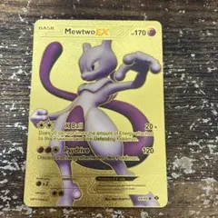 ポケモンカード Mewtwo EX ゴールド