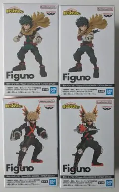 俺のヒーローアカデミア Figuno 全4種コンプセット