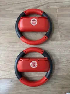 Switchマリオカート用ハンドル 赤色 2個セット