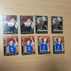 ハイキュー　バボカBREAK　二口堅治＆青根高伸セット