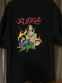 XLARGE グラフィックTシャツ XLサイズ ブラック