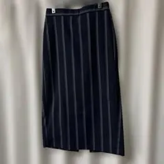 ストライプ柄 ロングタイトスカート　GUのサムネイル