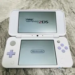 【美品・完動品】Newニンテンドー2DS LL ホワイト×ラベンダー