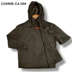 COMME CA ISM ブラック ナイロンジャケット　ゆったり　カジュアル