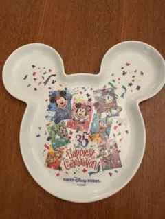 美品　東京ディズニーリゾート ミッキープレート 35周年お子様プレート