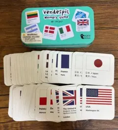 神経衰弱ゲーム　国旗