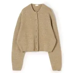 Ballsey シャイニーメタルクルーネックカーディガン