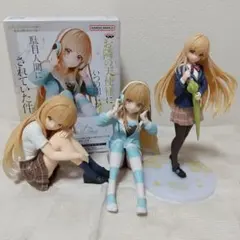 【送料無料】椎名真昼 Relax time Coreful フィギュア３点セット