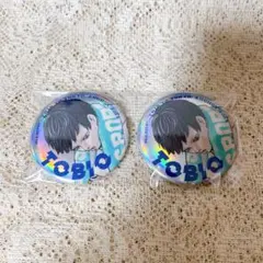 ハイキュー　影山　ジャンプGIGA メタリック缶バッジ