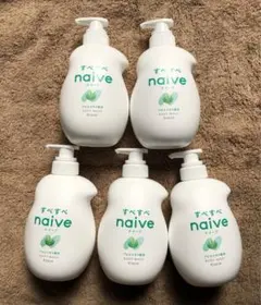 naive ボディソープ グリーンフローラルの香り 本体✖️5のサムネイル