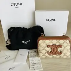CELINE チェーン クラッチ トリオンフ