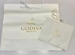 GODIVA ショップ袋 大小セット