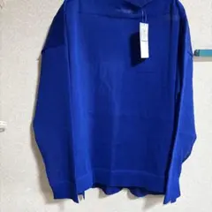 AMERICAN HOLIC 長袖ニットプルオーバー ブルーのサムネイル