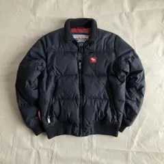 アバクロ　ダウンジャケット　短丈　ダウン56% アメカジ　カジュアル　ストリート