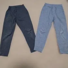 130cmUNIQLOウルトラストレッチアクティブショガーパンツ2点セット