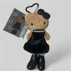 【新品未開封】ハローキティ ブラック スタイルアップ キーホルダー