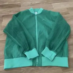 Nike グリーン ナイロンジャケット L