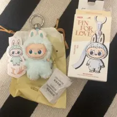 POPMARTポップマート ラブブ らぶぶPIN FOR LOVE イニシャルI