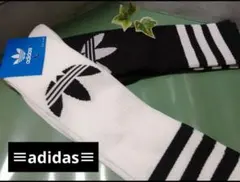 新品2足◆adidas◆アディダスオリジナルス　スリーライン靴下ニーハイソックスのサムネイル