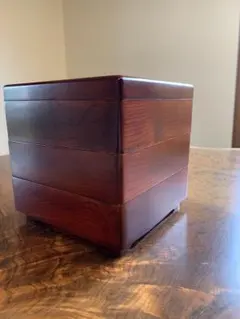 無垢材重箱3段