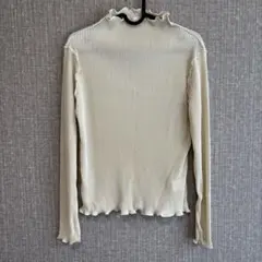 メロープリーツハイネックトップス