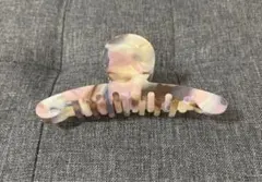 POTETE ポテテ ヘアクリップ マーブル柄