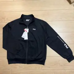 新品　FILA フルジップ アップトラックジャケット ブラックサイズM