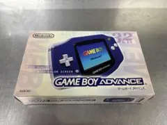 ゲームボーイアドバンス AGB-001 バイオレット