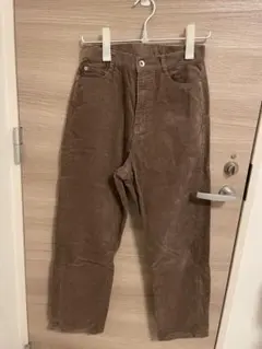 ブラウン コーデュロイ パンツ