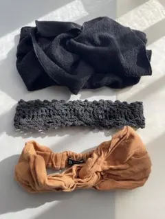 ヘアバンド3点セット