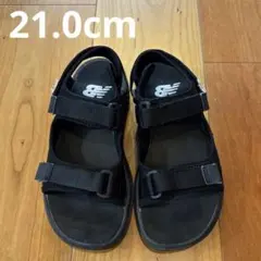 ニューバランス キッズ サンダル YH750BR ブラック 21.0cmのサムネイル