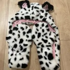 ディズニー　101匹わんちゃん　マフラーキャップ ファンキャップ