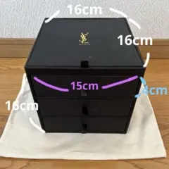 【美品】YSL メイクボックス 鏡付き 3段引き出しのサムネイル