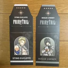 フェアリーテイル　中国限定　グッズ　セット　スティング　ローグ FAIRY TAIL ローグ・スティング チェキ風カード 2点セット - メルカリ