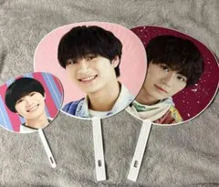 Lil かんさい 嶋崎斗亜 公式うちわ セット 3点