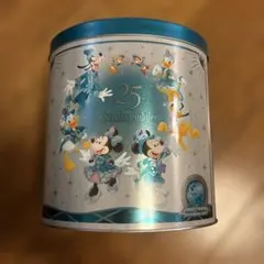 ディズニーシー 25周年 チョコレートクランチ 缶 中身入り - メルカリ