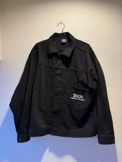 GU ブラック デニムジャケット