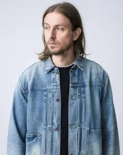 ron herman denim ドリップブラックデニムカバードジャケット ron herman denim ドリップブラックデニムカバードジャケット - メルカリ